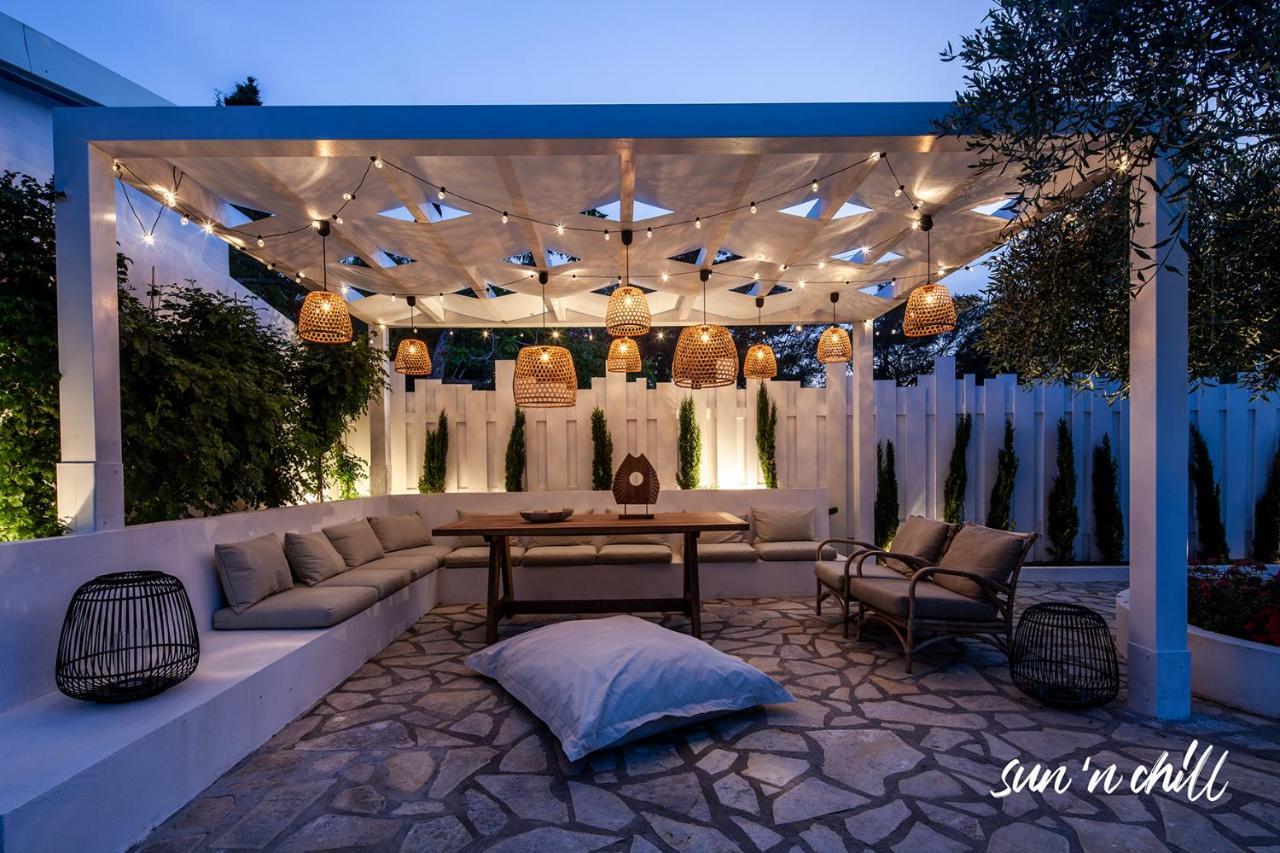 Sun 'N Chill, Boutique Apartments & Beach Villa Melíkia Exterior foto
