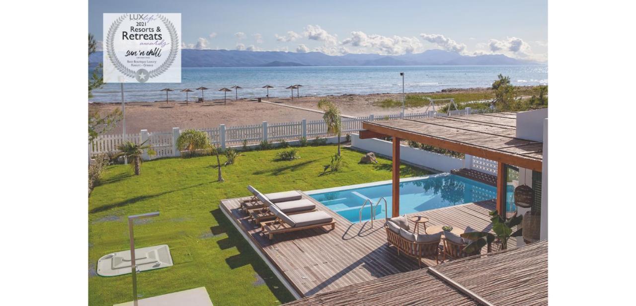 Sun 'N Chill, Boutique Apartments & Beach Villa Melíkia Exterior foto